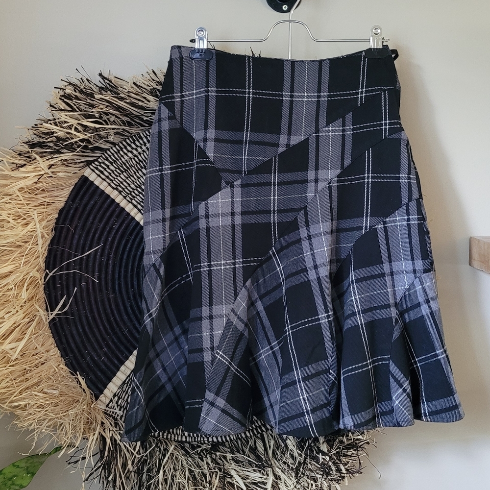 Black and White Vintage Skirt Y2K